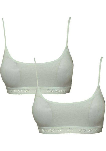 Pedli Ip Askılı Krem Büstiyer 2 Adet