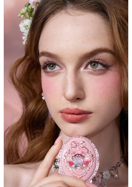 Midsummer Fairytales Velvet Embossed Blush Allık indirimleri