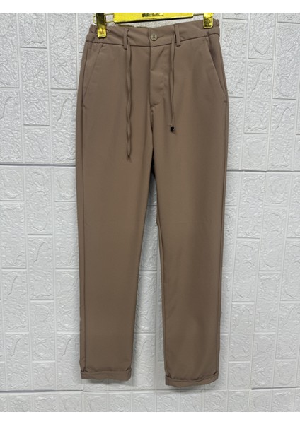 Paçaları Katlı Jagger Pantolon