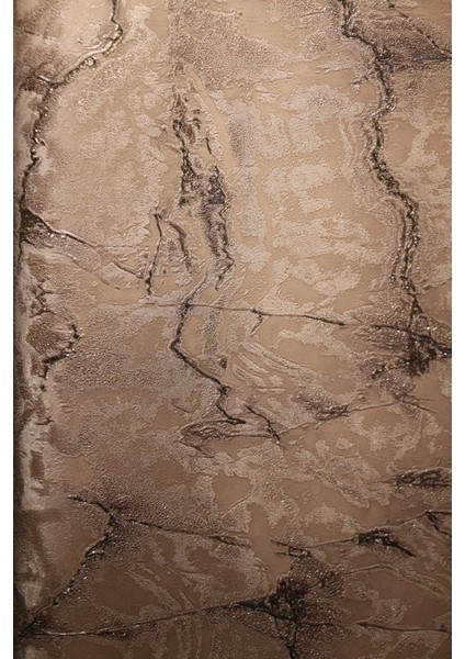 Ithal 16M2 Duvar Kağıdı 3boyutlu Mermer Desen Simli Silinebilir