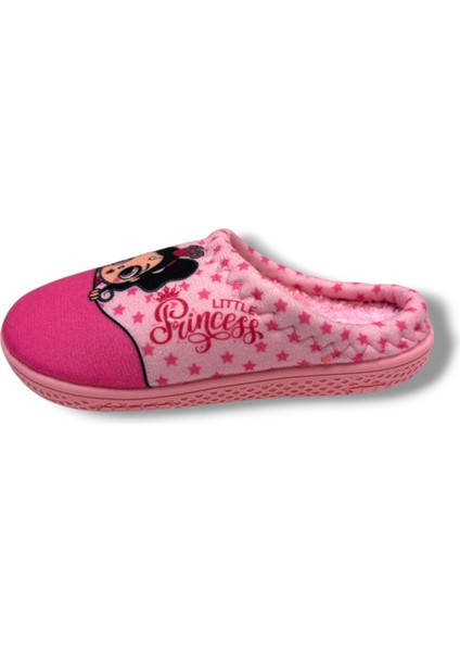 16676-26 Princess Desenli Termal Kız Çocuk Ev Terlik 27-30 fiyatları