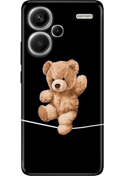 Xiaomi Redmi Note 13 Pro Plus 5g Kılıf Desenli Baskılı Tpu Rubber Kapak Teddybear Cambaz