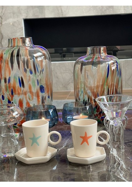 2\'li Deniz Yıldızı Fincan Seti fiyatları