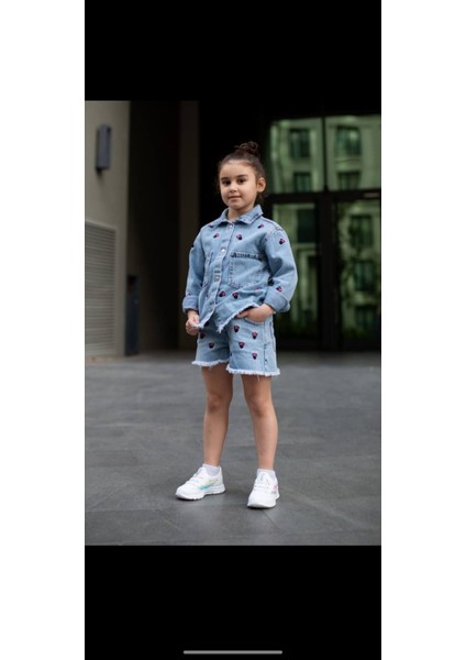 Minnie Mouse Kot Ceket-Şort Takım