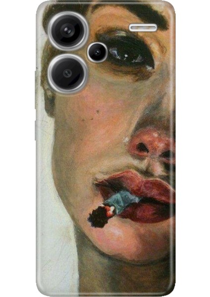 Xiaomi Redmi Note 13 Pro Plus 5g Kılıf Desenli Baskılı Tpu Rubber Kapak Cool Portre