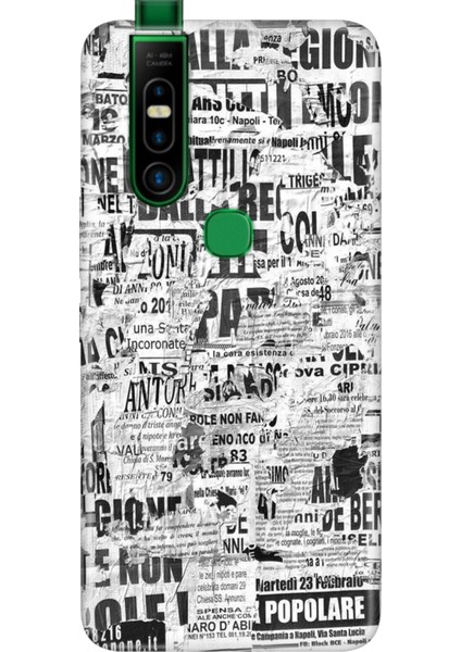 Infinix S5 Pro Kılıf Desenli Baskılı Tpu Rubber Kapak Gaste