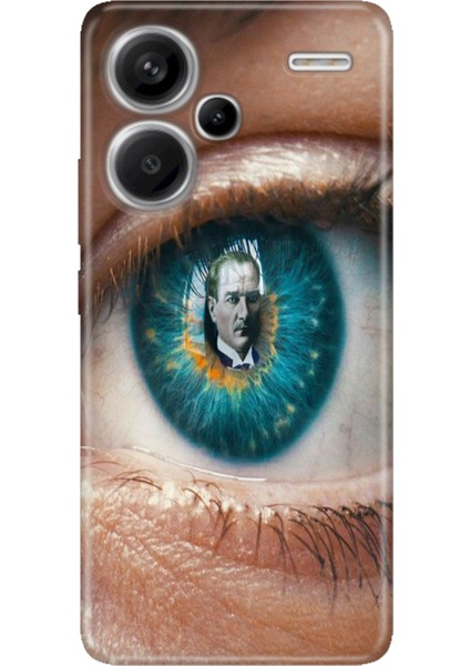 Xiaomi Redmi Note 13 Pro Plus 5g Kılıf Desenli Baskılı Tpu Rubber Kapak Atatürk Yolunda