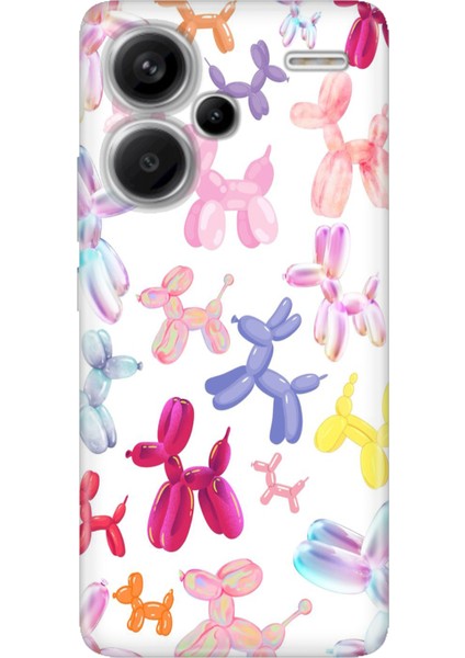 Xiaomi Redmi Note 13 Pro Plus 5g Kılıf Desenli Baskılı Tpu Rubber Kapak Balloonssss