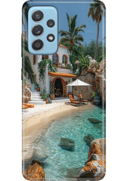 General Mobile A33 Kılıf Desenli Baskılı Tpu Rubber Kapak Hayalimdeki Ev