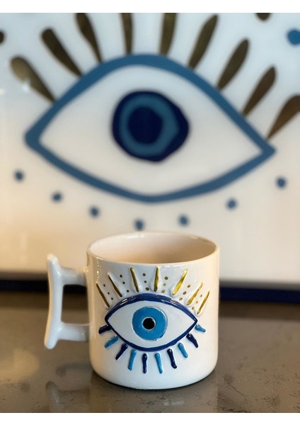 Büyük Boy 420ML Nazar 1 Temalı Kupa modelleri