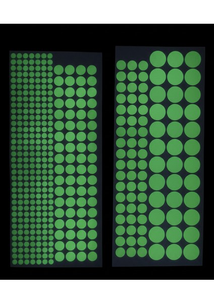 Fosforlu Etiket Karanlıkta Işık Veren Yıldız Tozu Etiketleri modelleri