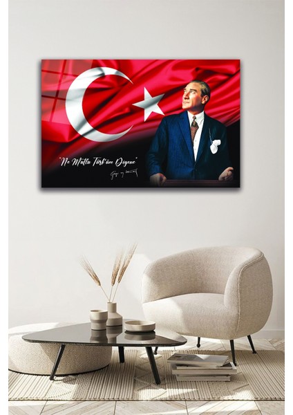 Dini Temalı Hat Sanatı Cam Tablo