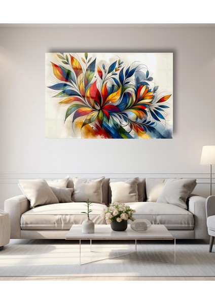 Rengarenk Elma Cam Tablo indirimleri