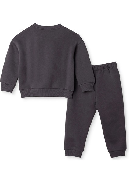 Mickie & Minnie - Dısney Erkek Bebek Dısney Eşofman Takımı Şardonlu Üç Iplik Bisiklet Yaka Uzun Kol Lastikli Paça fiyatları
