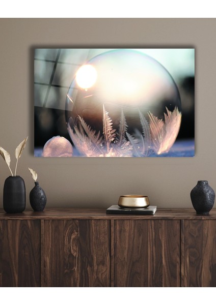 Gotik Meleğin Hüznü Cam Tablo fırsatları