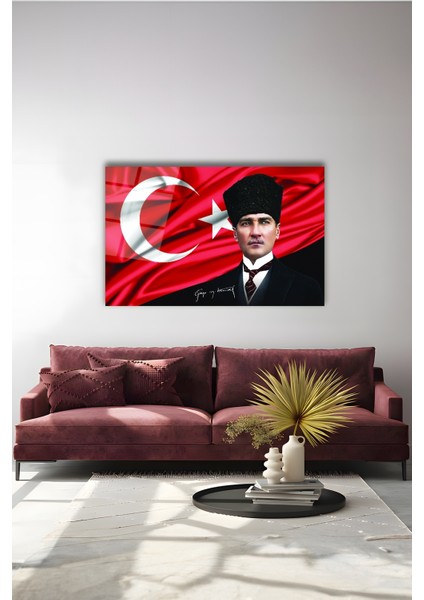 Atatürk Yüz Portresi Cam Tablo fiyatları