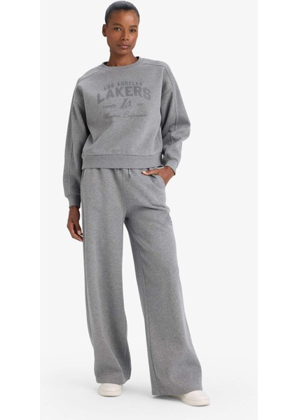 NBA Los Angeles Lakers Bisiklet Yaka Sweatshirt F8216AX25WN fiyatları