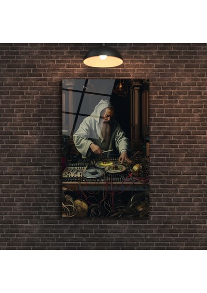 Eski Çağ Simyacı Cam Tablo fiyatları