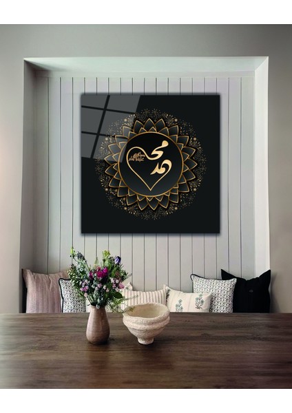 Altın Desen Detaylı Bonsai Ağacı Cam Tablo indirimleri