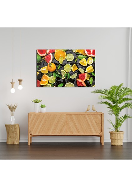 Deniz Kaplumbağası Cam Tablo