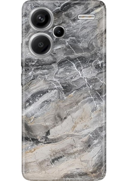 Xiaomi Redmi Note 13 Pro Plus 5g Kılıf Desenli Baskılı Tpu Rubber Kapak Hyde Mermer