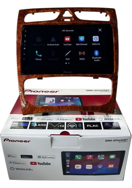 Mercedes C Class 2002-2004 Pioneer 4-64 Tam Profesyonel Oem Multimedia modelleri