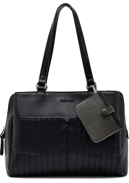 Kadın Siyah Uzun Askılı Omuz Çantası 25ABD251318