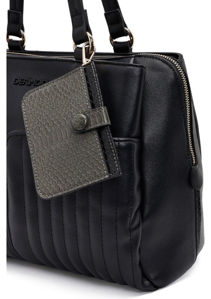 Kadın Siyah Uzun Askılı Omuz Çantası 25ABD251318