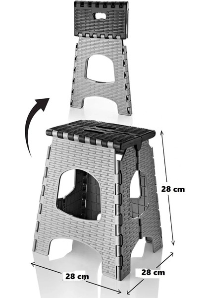 28 cm Dayanıklı Katlanabilir Tabure - Kamp Piknik Metrobüs Otobüs Balıkçı Tabure fiyatları
