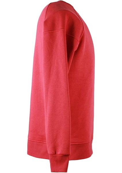 Sıfır Yaka Reglan Kol Kırmızı Erkek Sweatshirt 5420 fiyatları