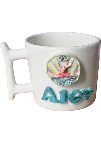 Cimnastik Severlere Özel Isimli 200ML Kupa