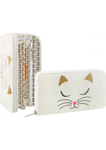 Voyage Cüzdan - Büyük | Whıte Cat