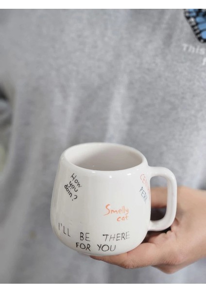 Friends Temalı El Yapımı & El Boyaması Seramik Kupa (240 Ml) modelleri