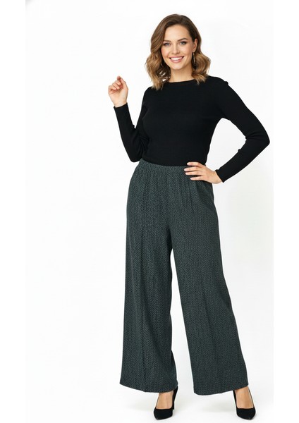 Kadın Pantolon Cepli Battal Beden Kalın Kışlık Şardonlu Pamuk Dokulu Beli Lastikli modelleri