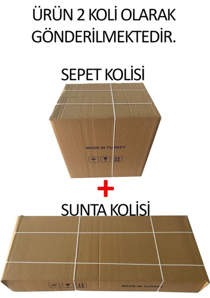 Zola 7 Sepetli Çok Amaçlı Ofis Dolabı Gri-Beyaz