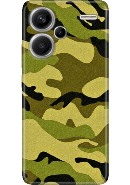 Xiaomi Redmi Note 13 Pro Plus 5g Kılıf Desenli Baskılı Tpu Rubber Kapak Askeri