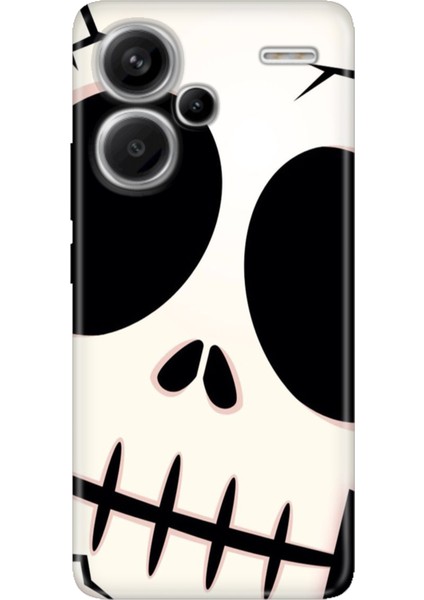 Xiaomi Redmi Note 13 Pro Plus 5g Kılıf Desenli Baskılı Tpu Rubber Kapak İSKELET-444