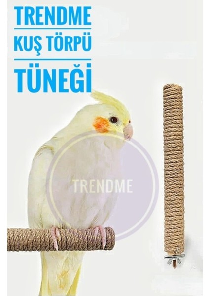Trendme Kuş Törpü Kuş Tüneği 2 Adet