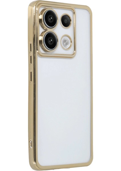 Xiaomi Redmi Note 13 Pro 5g Kılıf Razer Lensli Silikon - Gold fiyatları