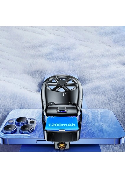 Ieg X110 Radyatör Telefon Soğutucu Fan - Siyah modelleri