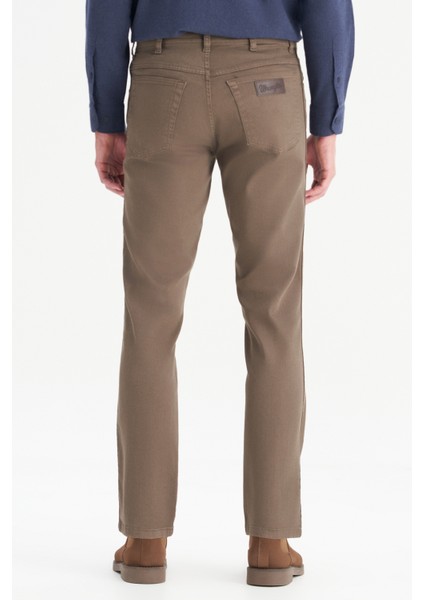 Pamuklu Slim Fit Normal Bel Dar Paça Pantolon Erkek Pantolon W12S004191 19T indirimleri