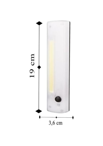 Pilli Anahtarlı Dolap Içi Lamba - Beyaz Işık Kamp Lambası fiyatları