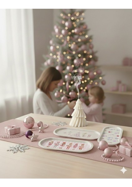 Christmas Yeni Yıl Yılbaşı Serisi - Beton ve Soya Hediye Seti 4 Parça | Flow Collection indirimleri