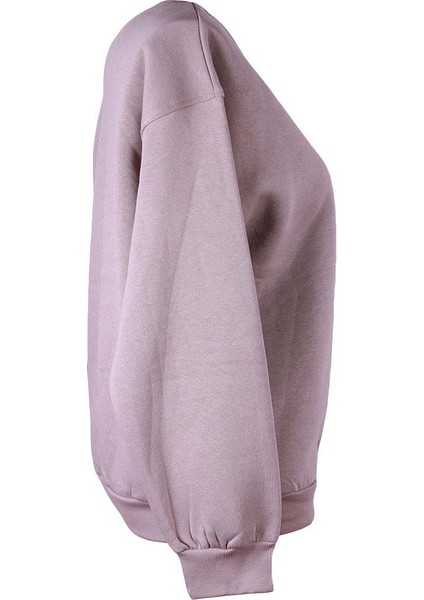 3 Ip Şardonlu O Yaka Vizon Kadın Sweatshirt 26KDT1000008 fiyatları