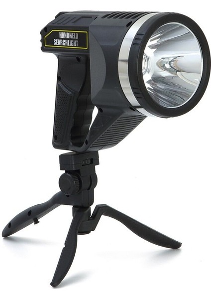 Şarjlı Dev Boy El Feneri Tripod Ayaklı Parlak LED El Lambası Kamp, Av ve Güvenlik Için Ideal fiyatları