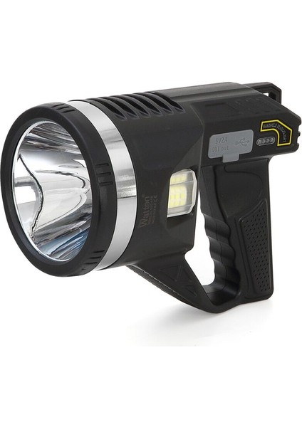 Şarjlı Dev Boy El Feneri Tripod Ayaklı Parlak LED El Lambası Kamp, Av ve Güvenlik Için Ideal modelleri