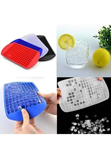 160 Bölmeli Mini Küp Silikon Buz Kalıbı Buzluk fiyatları