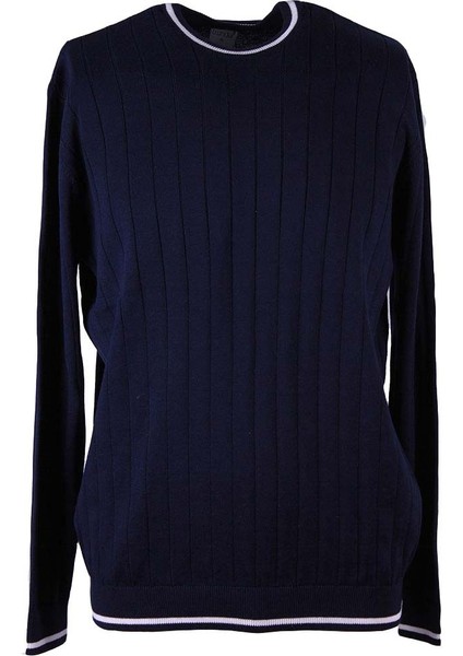 Triko Lacivert Erkek Kazak 16492