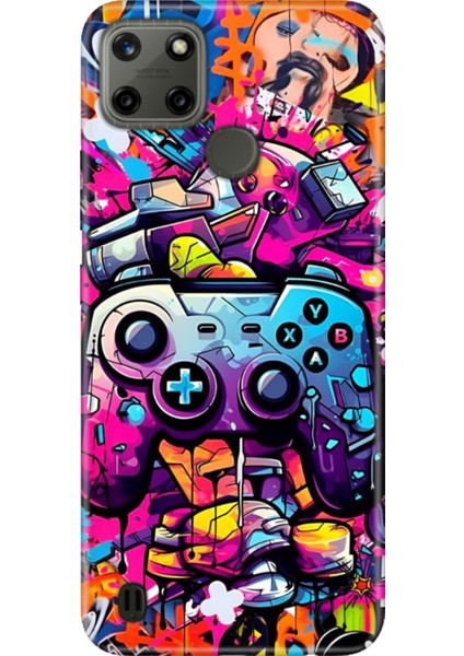 iPhone 7 Plus - 8 Plus Kılıf Desenli Baskılı Tpu Rubber Kapak Gamer