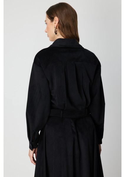 Beli Kemerli Fitilli Ceket 66534-26K indirimleri